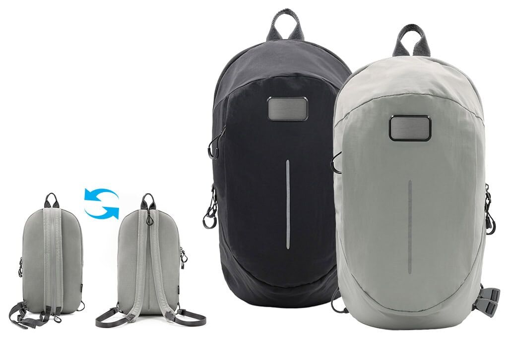 2-in-1 Convertible Backpack & Crossbody Bag