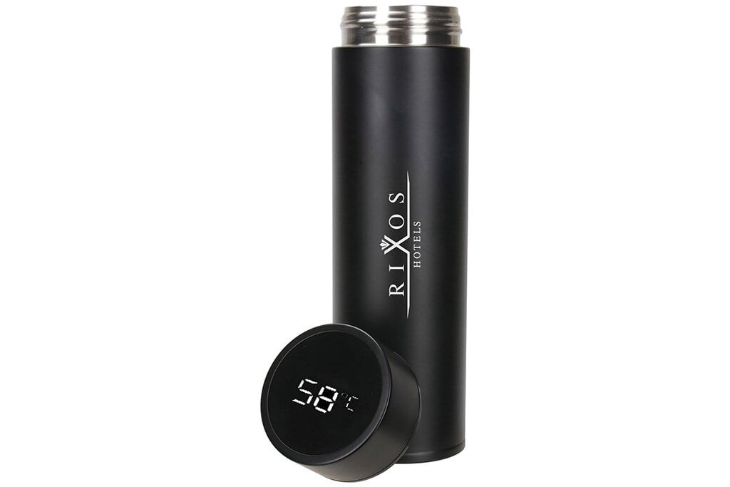 Stainless Steel Thermos with LED Digital Temper