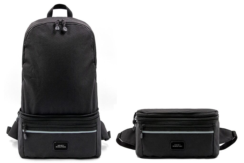 Sports Travel Foldable Backpack and Shoulder Bag