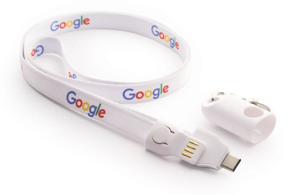 2 in 1 Lanyard Charging Cable
