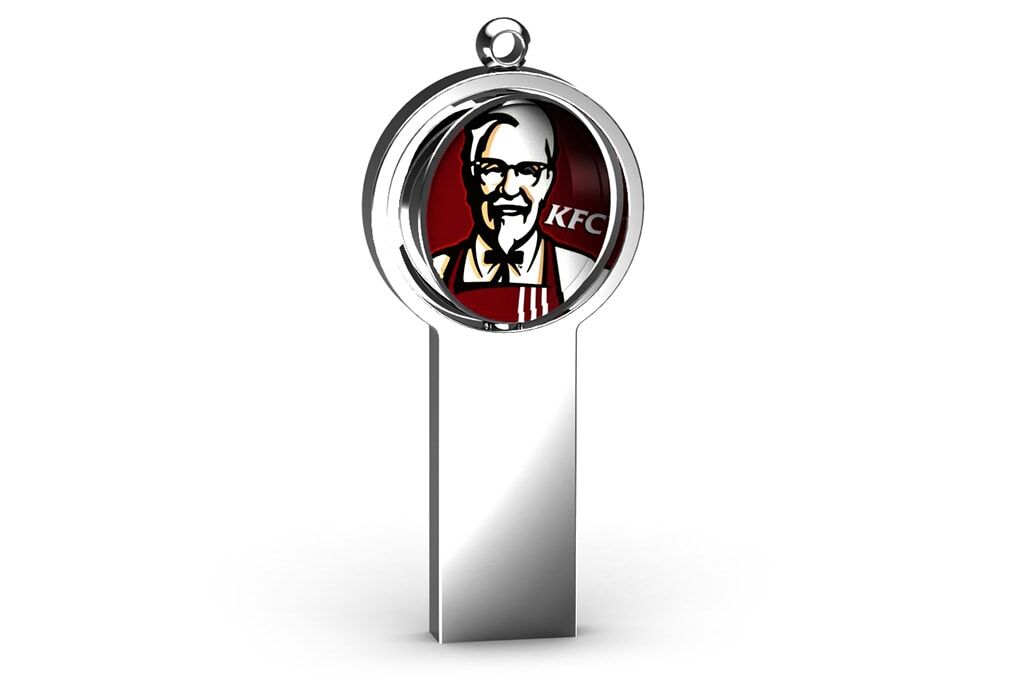 360° Rotation Logo USB Drive