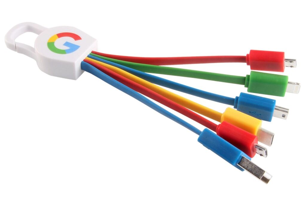 Multi Charging USB Cable with Hook Multi Charging USB Cable with Hook