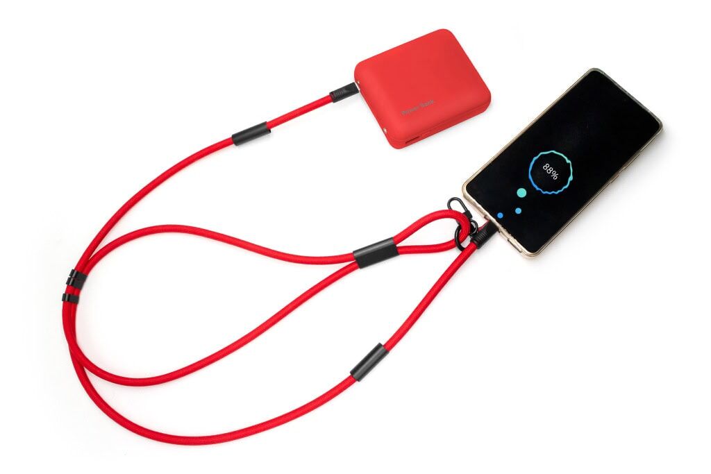 USB-C Charging & Data Cable Lanyard – 60W Fast Charge